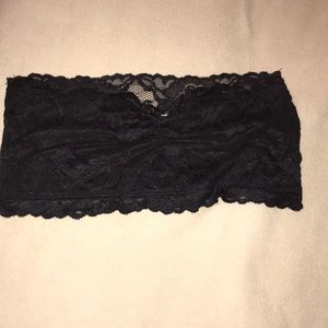 Bandeau lace bra